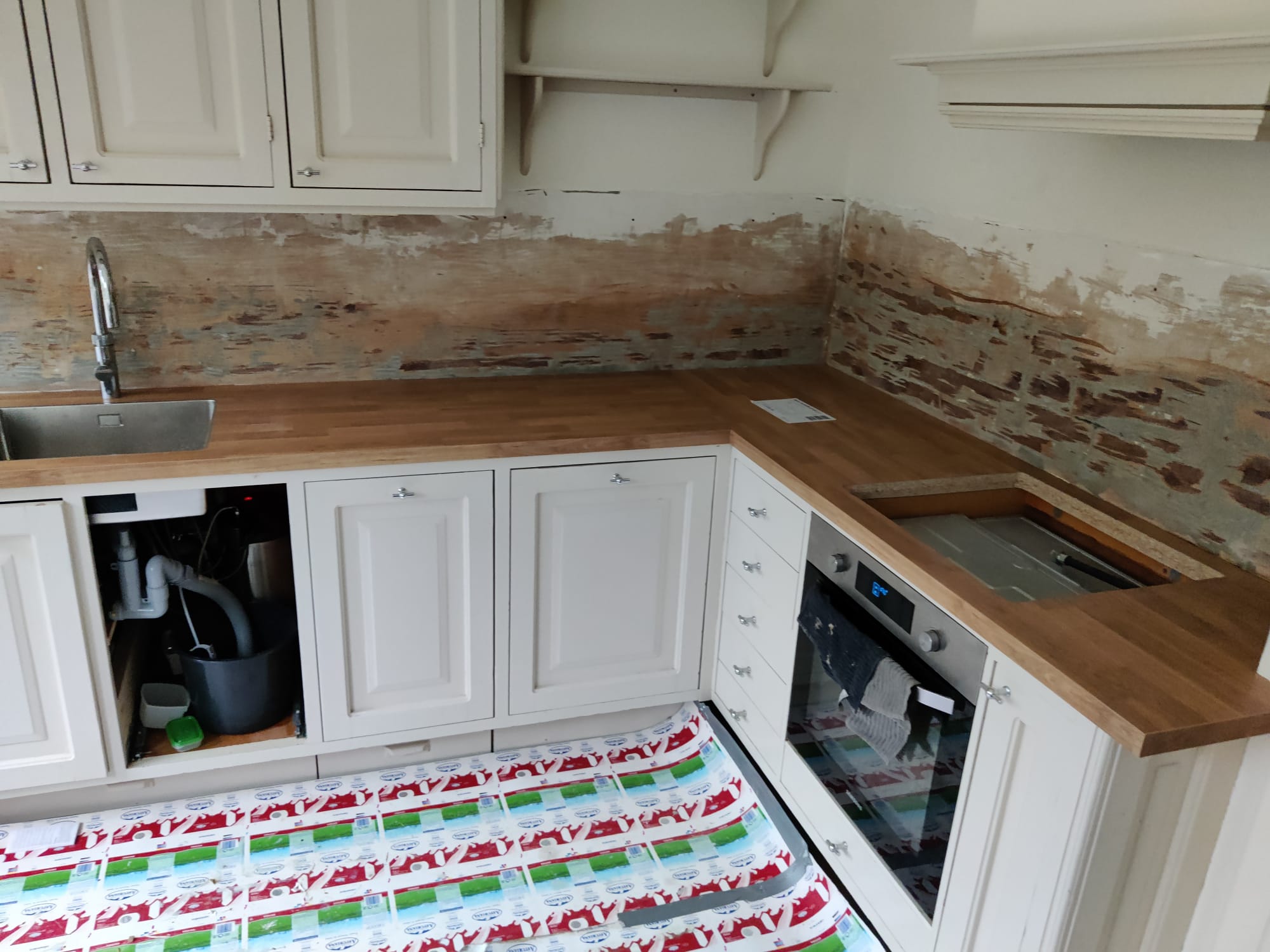 Keuken voor renovatie